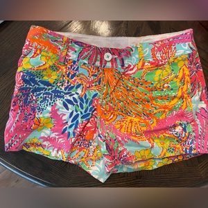 Lilly Pulitzer Callahan shorts size 10